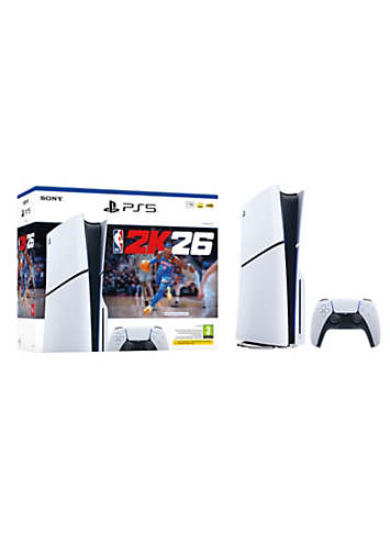 PlayStation 5 NBA 2K26 (Disc) Bundle (7+) | Freemans